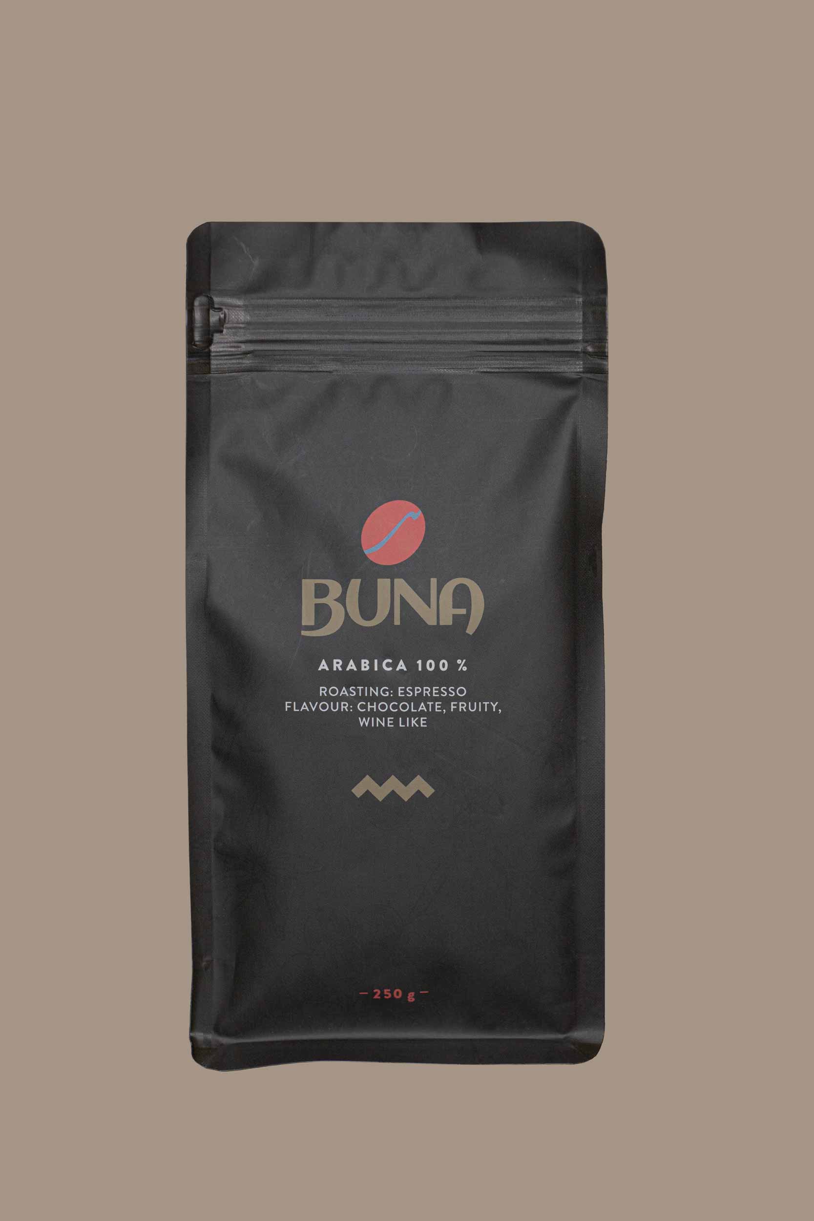 Buna Arabica Espressobohnen — Single-Origin aus Kaffa, Äthiopien